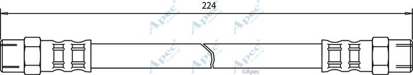 APEC BRAKING Тормозной шланг HOS3442